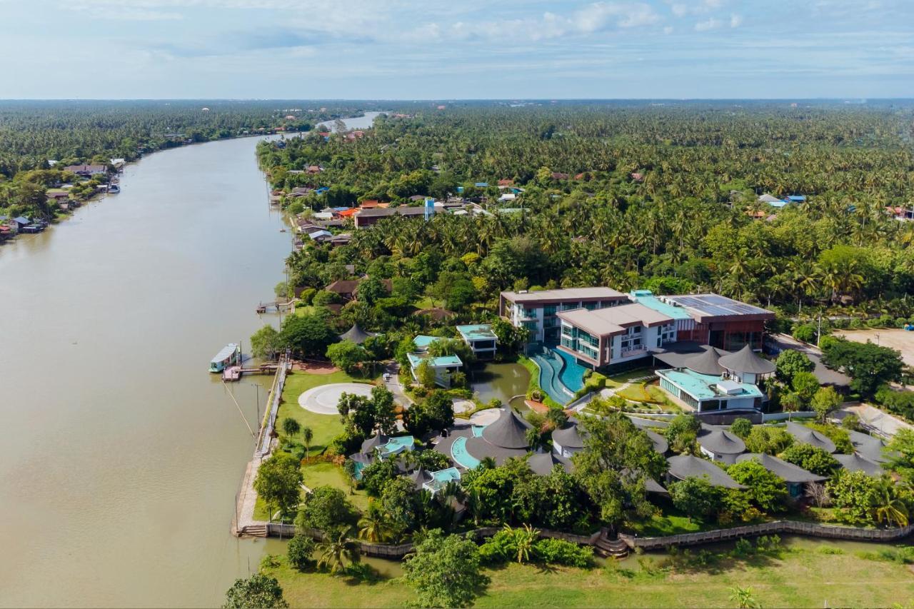 Na Tree Tara Riverside Resort Amphawa Damnoensaduak Ngoại thất bức ảnh