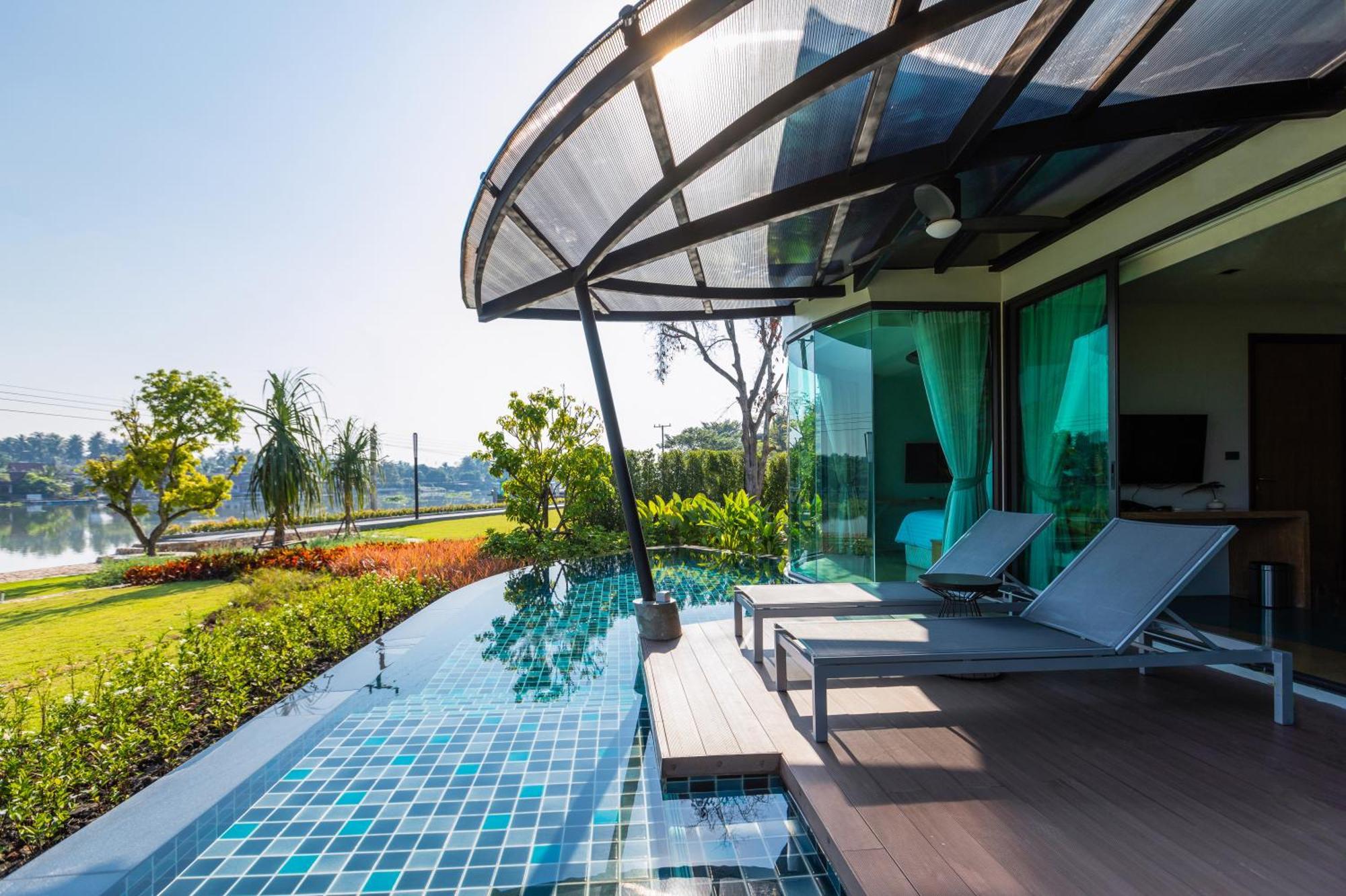 Na Tree Tara Riverside Resort Amphawa Damnoensaduak Phòng bức ảnh
